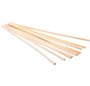 Vareta de Bambu 40cm para Algodão doce – 100 unidades – Natural 