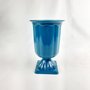 Vaso Grego Decorativo – Azul Petróleo - 19x12,5 – Tasil