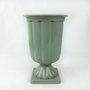 Vaso Grego Decorativo - Verde Eucalipto - 19x12,5 – Tasil