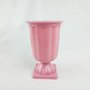 Vaso Grego Decorativo – Rosa Gloss - 19x12,5 – Tasil