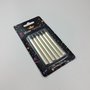 Vela Silver Palito – Dourado C/6 – Silver Festas