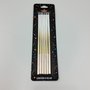 Vela Silver Palito Gigante 15cm - Degrade Pérola C/ Dourado – Silver Festas