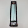 Vela Silver Palito Gigante 18cm – Metalizado – Silver Festas