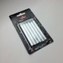 Vela Silver Palito – Prateada C/6 – Silver Festas